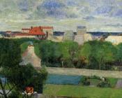 保罗 高更 : The Market Gardens of Vaugirard